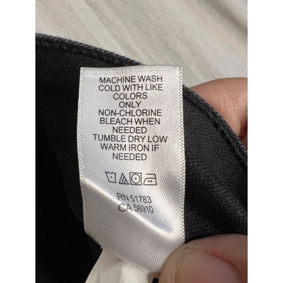 Maurices M Jeans Mid-Rise Black Skinny S Short - Picture 11 of 11